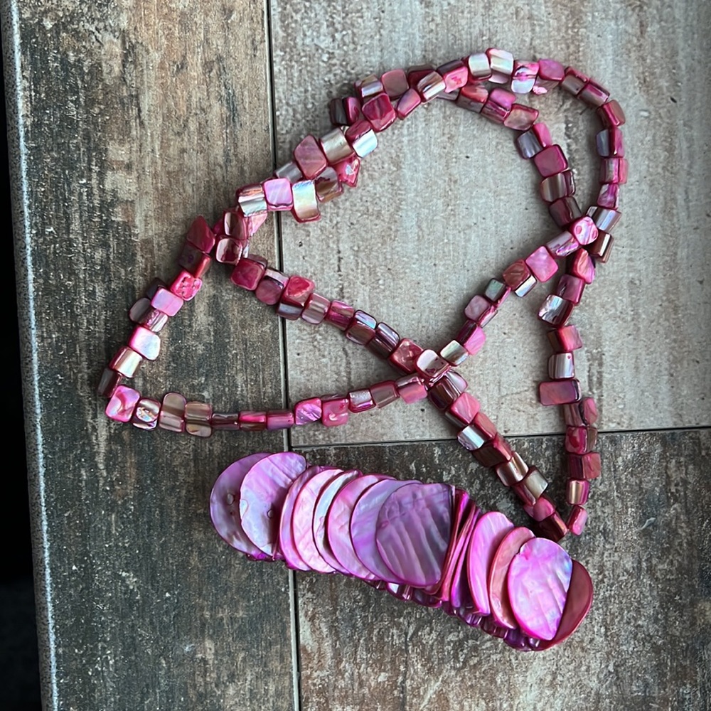 Necklace with matching bracelet